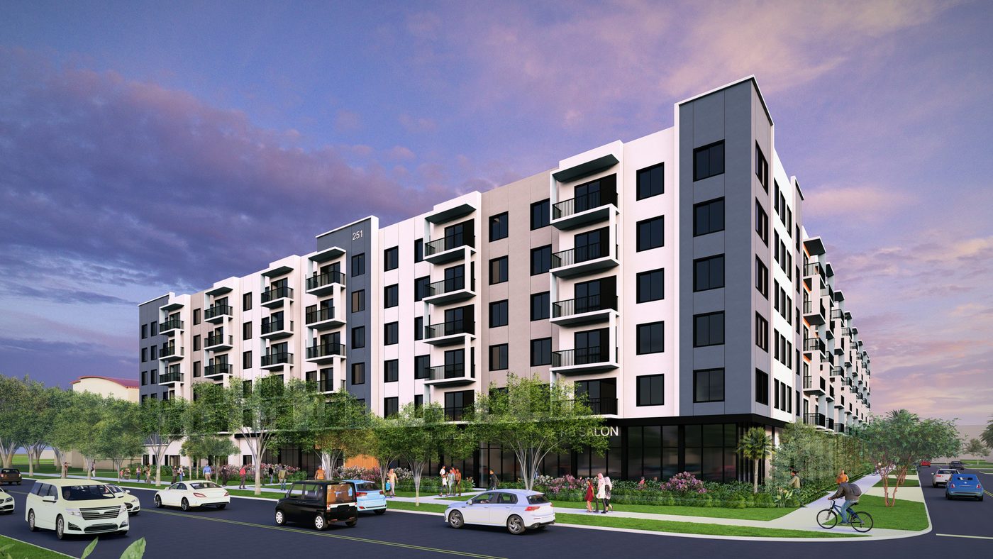 Riviera Beach — corner view