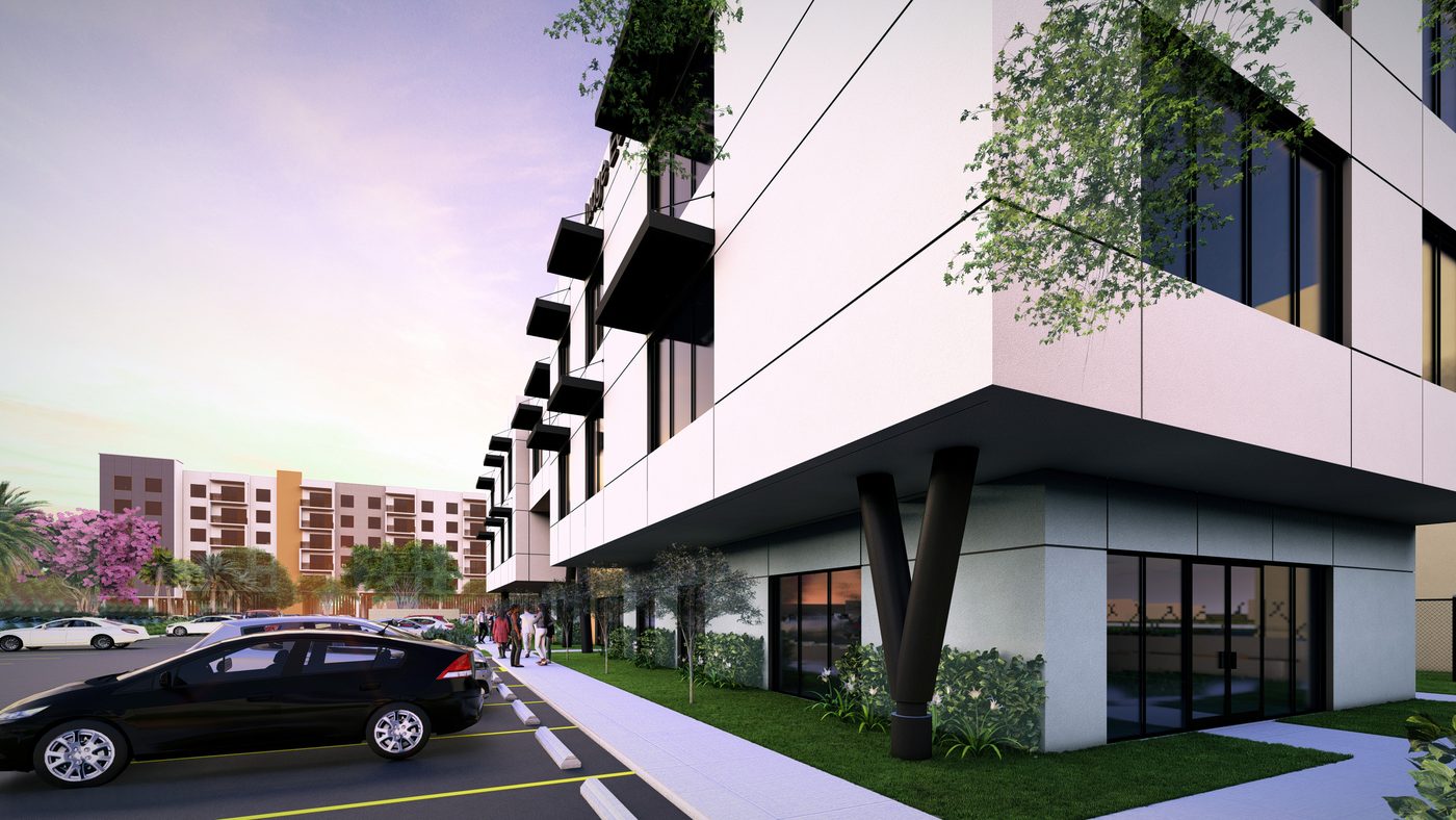 Riviera Beach — entry view